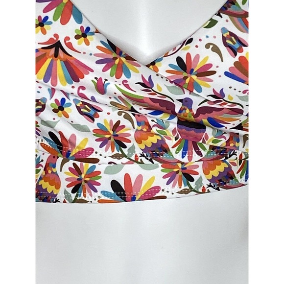 NWT Verdelimon Womens TAPIZ Izamal‎ Printed Bikini Top Size Large Adjustable - Picture 4 of 12